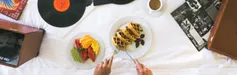 HTL-ORL Breakfast Waffles With Fruit Plate